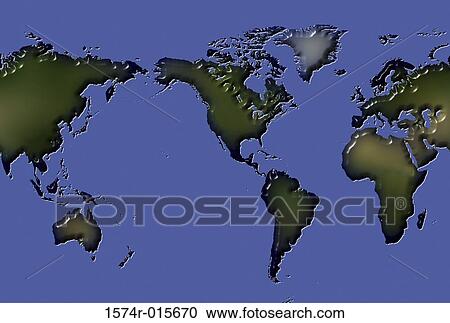 World map View Large Photo Image Stock Image - World map. Fotosearch