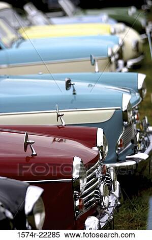Array of vintage cars View Large Photo Image Stock Photography - Array of vintage cars. Fotosearch
