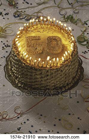 Birthday cake with lit candles View Large Photo Image Stock Image - Birthday cake with lit candles. Fotosearch