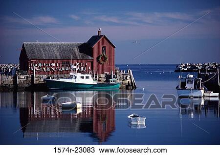 Boat at Rockport, Massachusetts, USA View Large Photo Image Stock Image - Boat at Rockport, Massachusetts, USA. Fotosearch