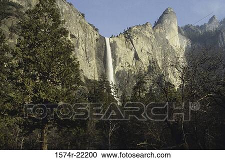 Bridalveil Falls, Yosemite National Park, California, USA View Large Photo Image Stock Image - Bridalveil Falls, Yosemite National Park, California, USA. Fotosearch