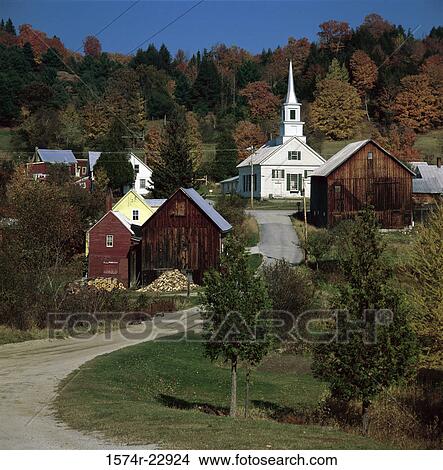 Buildings at Waits River, Vermont, USA View Large Photo Image Picture - Buildings at Waits River, Vermont, USA. Fotosearch