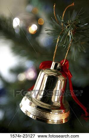Close-up of a Christmas ornament on a Christmas tree View Large Photo Image Stock Photo - Close-up of a Christmas ornament on a Christmas tree. Fotosearch