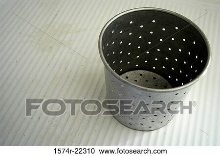 Stock Image - Close-up of a colander. Fotosearch