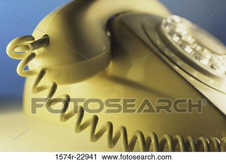 Close-up of a landline telephone View Large Photo Image Stock Image - Close-up of a landline telephone. Fotosearch