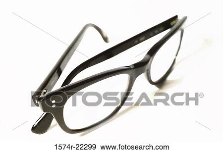 Stock Photo - Close-up of a pair of eyeglasses. Fotosearch