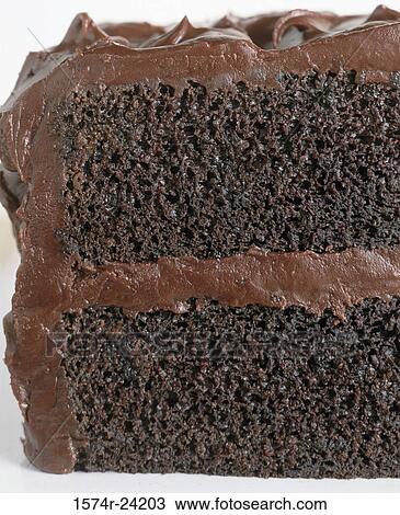 Close-up of a piece of chocolate cake View Large Photo Image Stock Image - Close-up of a piece of chocolate cake. Fotosearch