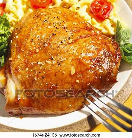 Close-up of a roasted turkey with mashed potatoes on a plate View Large Photo Image Stock Photography - Close-up of a roasted turkey with mashed potatoes on a plate. Fotosearch