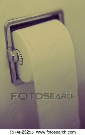 Close-up of a roll of toilet paper View Large Photo Image Stock Photography - Close-up of a roll of toilet paper. Fotosearch