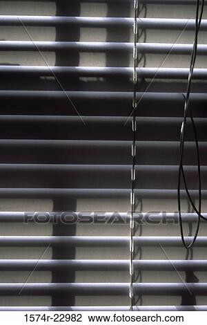 Close-up of horizontal blinds View Large Photo Image Stock Image - Close-up of horizontal blinds. Fotosearch