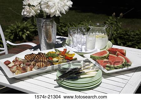 Close-up of slices of fruit with lemonade on a table View Large Photo Image Picture - Close-up of slices of fruit with lemonade on a table. Fotosearch