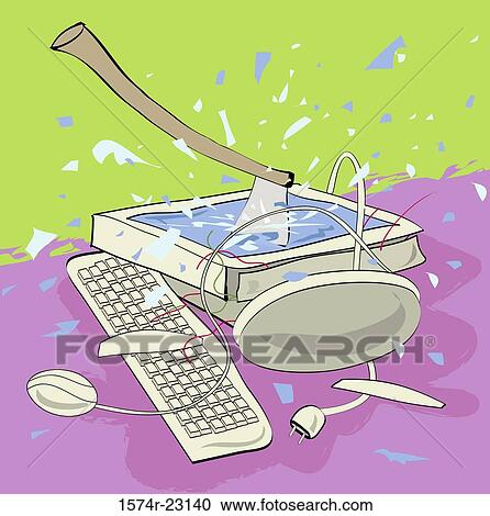 Computer Murder 3 2004 Linda Braucht (20th C. American) Computer graphics View Large Photo Image Stock Image - Computer Murder 3 2004 Linda Braucht (20th C. American) Computer graphics. Fotosearch