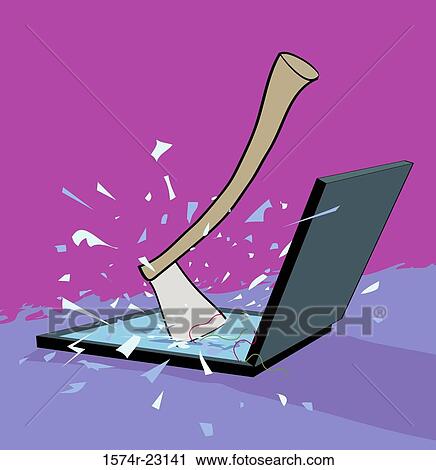 Computer Murder 4 2004 Linda Braucht (20th C. American) Computer graphics View Large Photo Image Stock Image - Computer Murder 4 2004 Linda Braucht (20th C. American) Computer graphics. Fotosearch