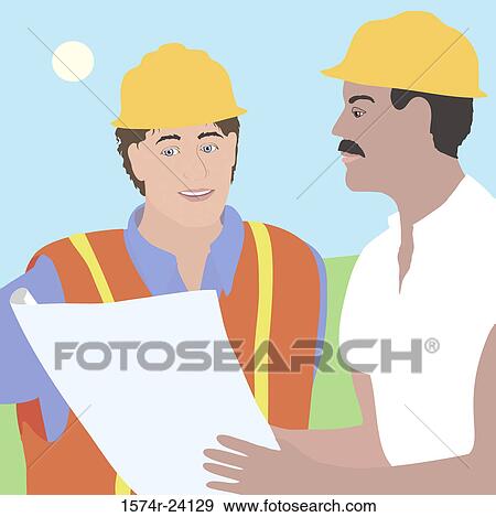 Stock Photo - Construction 1, Linda Braucht (20th C. American), Computer Graphics. Fotosearch