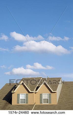 Dormer windows of a house View Large Photo Image Stock Image - Dormer windows of a house. Fotosearch