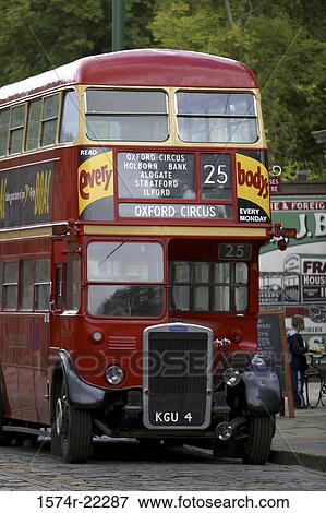 Double-decker bus, London, England View Large Photo Image Stock Photo - Double-decker bus, London, England. Fotosearch