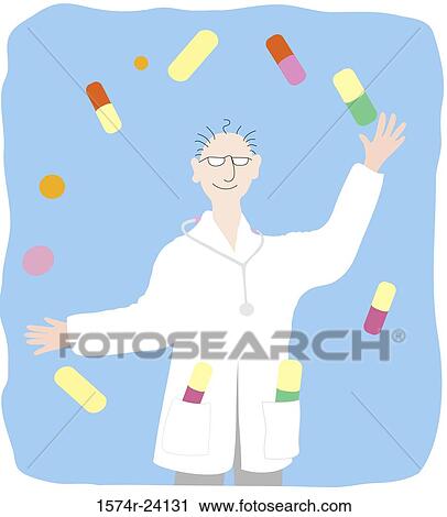 Dr. Pills Juggling, Linda Braucht (20th C. American), Computer Graphics View Large Photo Image Stock Image - Dr. Pills Juggling, Linda Braucht (20th C. American), Computer Graphics. Fotosearch