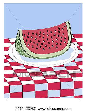 Food Stuff 1 Linda Braucht (20th C. American) Computer Graphics View Large Photo Image Stock Photo - Food Stuff 1 Linda Braucht (20th C. American) Computer Graphics. Fotosearch