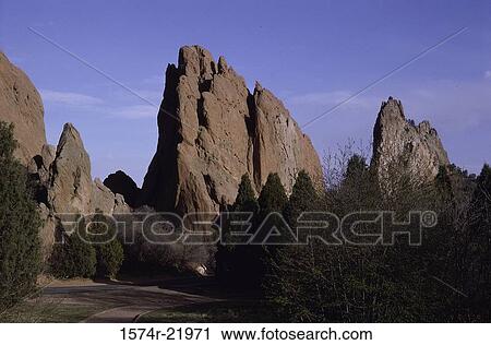 Garden of the Gods, Colorado Springs, Colorado, USA View Large Photo Image Stock Image - Garden of the Gods, Colorado Springs, Colorado, USA. Fotosearch