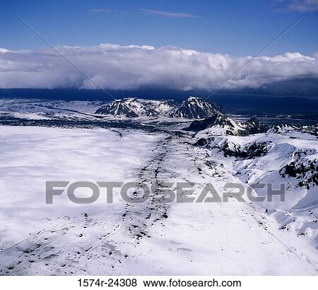 Kotlujokull Glacier Iceland View Large Photo Image Stock Photo - Kotlujokull Glacier Iceland. Fotosearch