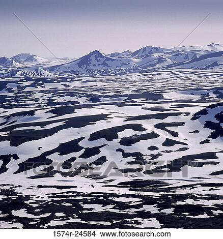 Picture - Langjokull Central Highlands Iceland. Fotosearch