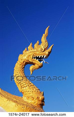 Low angle view of a sculpture, Wat That Luang, Vientiane, Laos View Large Photo Image Stock Photo - Low angle view of a sculpture, Wat That Luang, Vientiane, Laos. Fotosearch