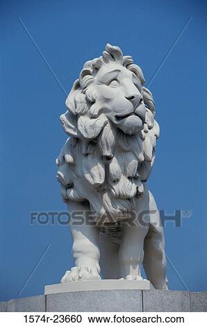 Low angle view of a statue of a lion, London, England View Large Photo Image Stock Image - Low angle view of a statue of a lion, London, England. Fotosearch