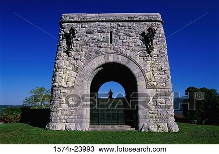 Stock Image - Low angle view of a triumphal arch, Tower of Victory, Washington's Headquarters State Historic Site, New York, USA. Fotosearch