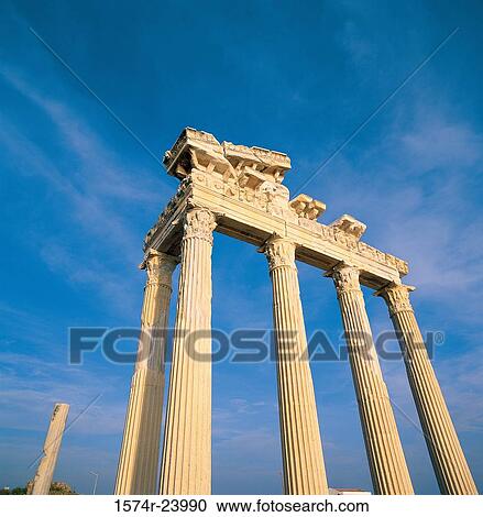 Low angle view of old ruins, Antalya, Turkey View Large Photo Image Stock Image - Low angle view of old ruins, Antalya, Turkey. Fotosearch