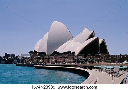 Opera house on the waterfront, Sydney Opera House, Sydney, New South Wales, Australia View Large Photo Image Stock Photography - Opera house on the waterfront, Sydney Opera House, Sydney, New South Wales, Australia. Fotosearch