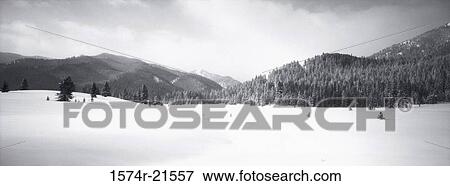 Panoramic view of a mountain range, Idaho, USA View Large Photo Image Stock Photo - Panoramic view of a mountain range, Idaho, USA. Fotosearch