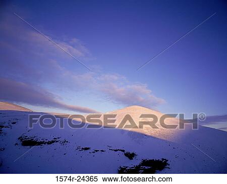 Panoramic view of a snowcapped mountain, Mount Brennisteinsfjoll, Iceland View Large Photo Image Stock Photography - Panoramic view of a snowcapped mountain, Mount Brennisteinsfjoll, Iceland. Fotosearch