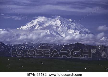 Panoramic view of Mount McKinley, Denali National Park, Alaska, USA View Large Photo Image Stock Image - Panoramic view of Mount McKinley, Denali National Park, Alaska, USA. Fotosearch