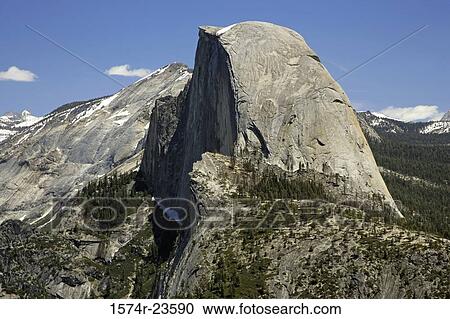 Rock formation on a hill, Half Dome, Yosemite National Park, California, USA View Large Photo Image Stock Image - Rock formation on a hill, Half Dome, Yosemite National Park, California, USA. Fotosearch