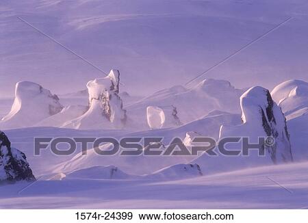 Rock formations on a polar landscape, Iceland View Large Photo Image Stock Photo - Rock formations on a polar landscape, Iceland. Fotosearch