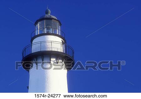 St. Simons Lighthouse St. Simons Island Georgia, USA View Large Photo Image Stock Photo - St. Simons Lighthouse St. Simons Island Georgia, USA. Fotosearch