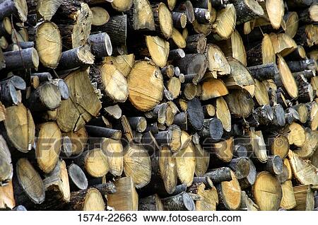Stack of wood logs View Large Photo Image Stock Image - Stack of wood logs. Fotosearch