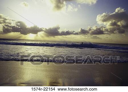 Waves crashing on the beach, Oahu, Hawaii, USA View Large Photo Image Picture - Waves crashing on the beach, Oahu, Hawaii, USA. Fotosearch
