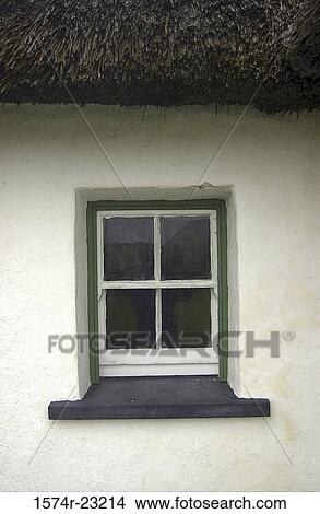Picture - Window on a building, Ireland. Fotosearch