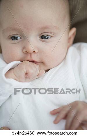 Close-up of a baby View Large Photo Image Stock Image - Close-up of a baby. Fotosearch