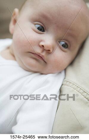Close-up of a baby View Large Photo Image Stock Photography - Close-up of a baby. Fotosearch