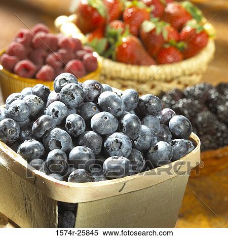 Close-up of blueberries in a bucket View Large Photo Image Stock Photography - Close-up of blueberries in a bucket. Fotosearch