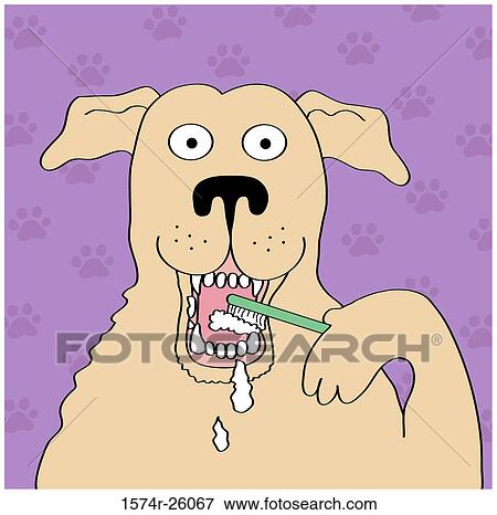 Doggie Dental Care Linda Braucht (b. 20th C. /American) Computer graphics View Large Photo Image Stock Photo - Doggie Dental Care Linda Braucht (b. 20th C. /American) Computer graphics. Fotosearch