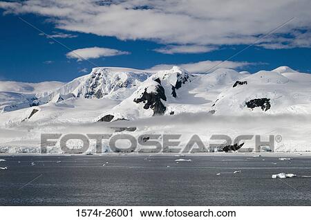 Ice floe floating on water View Large Photo Image Stock Image - Ice floe floating on water. Fotosearch