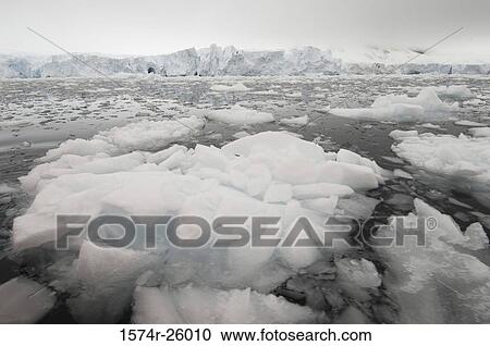 Ice floe floating on water View Large Photo Image Stock Image - Ice floe floating on water. Fotosearch