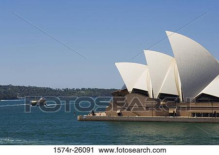 Opera house on the waterfront, Sydney Opera House, Sydney, Australia View Large Photo Image Stock Image - Opera house on the waterfront, Sydney Opera House, Sydney, Australia. Fotosearch