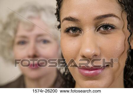 Portrait of two businesswomen View Large Photo Image Stock Image - Portrait of two businesswomen. Fotosearch