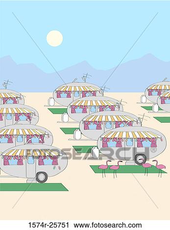 The Trailer Park Linda Braucht (b. 20th C. /American) Computer graphics View Large Photo Image Stock Image - The Trailer Park Linda Braucht (b. 20th C. /American) Computer graphics. Fotosearch