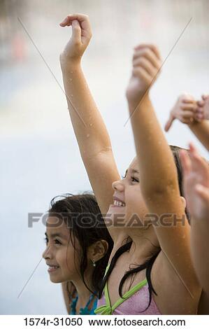 Close-up of girls playing View Large Photo Image Stock Image - Close-up of girls playing. Fotosearch