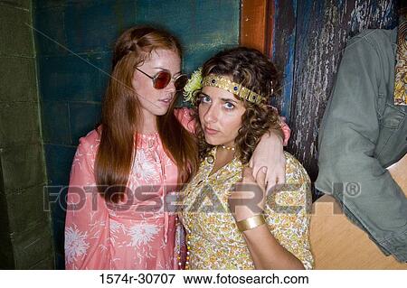 Portrait of a young woman with her sister View Large Photo Image Stock Photo - Portrait of a young woman with her sister. Fotosearch